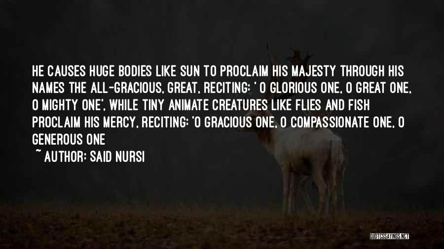 Reciting Quotes By Said Nursi