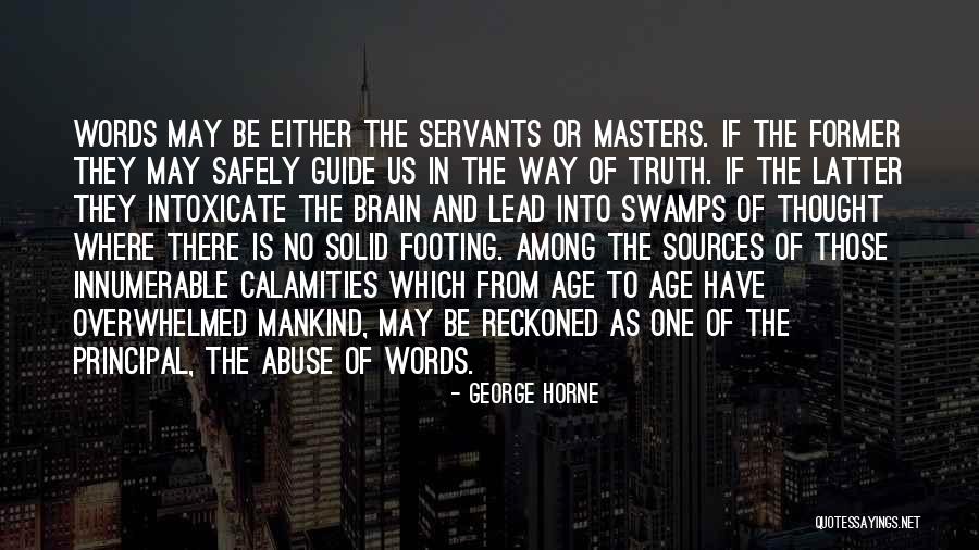 Reckoned Quotes By George Horne Reckoned Quotes By George Horne