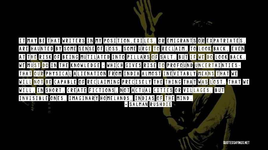 Reclaiming Quotes By Salman Rushdie Reclaiming Quotes By Salman Rushdie