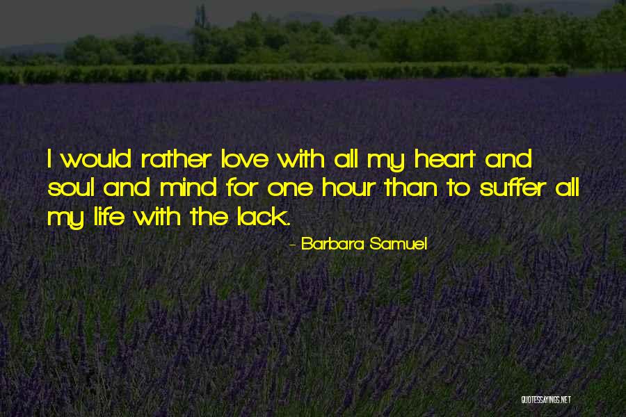 Reclusione Significato Quotes By Barbara Samuel