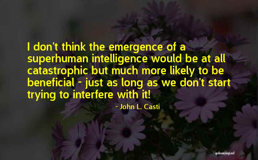 Recluta Departamento Quotes By John L. Casti Recluta Departamento Quotes By John L. Casti
