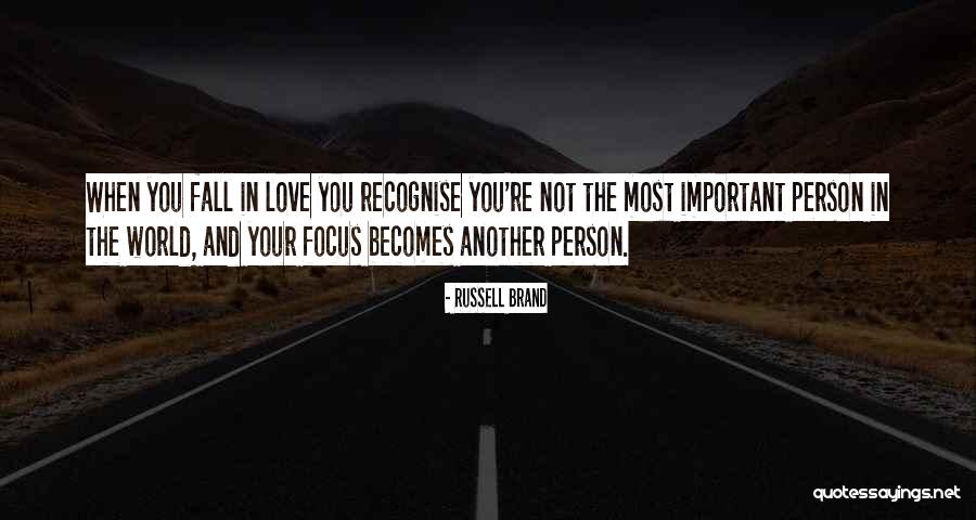 Recognise Love Quotes By Russell Brand