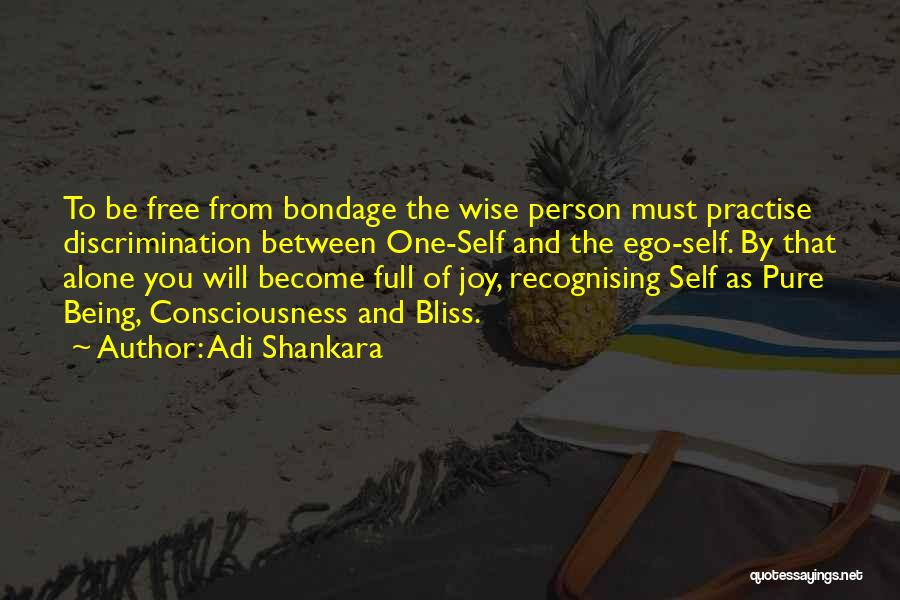 Recognising Quotes By Adi Shankara