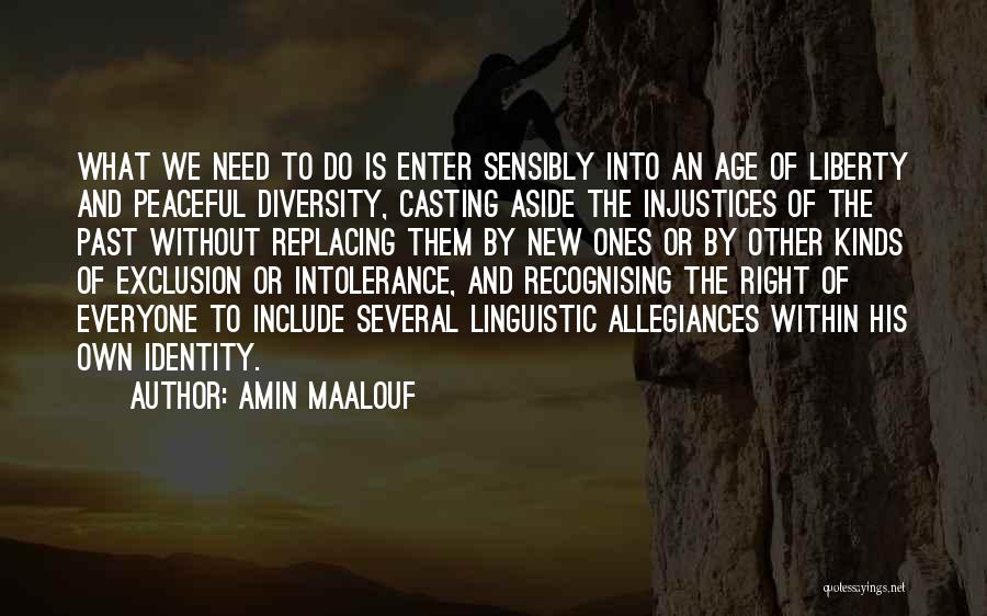 Recognising Quotes By Amin Maalouf
