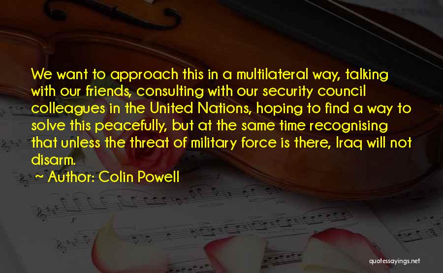 Recognising Quotes By Colin Powell