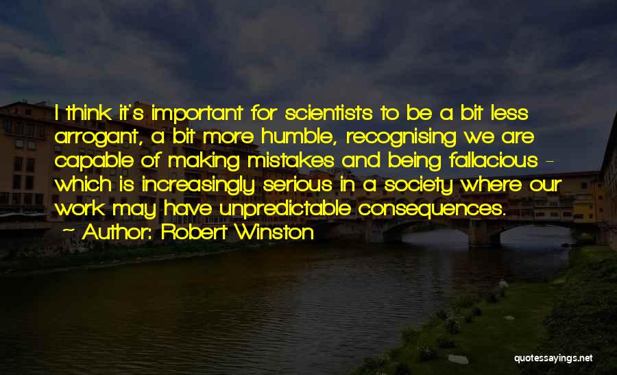 Recognising Quotes By Robert Winston