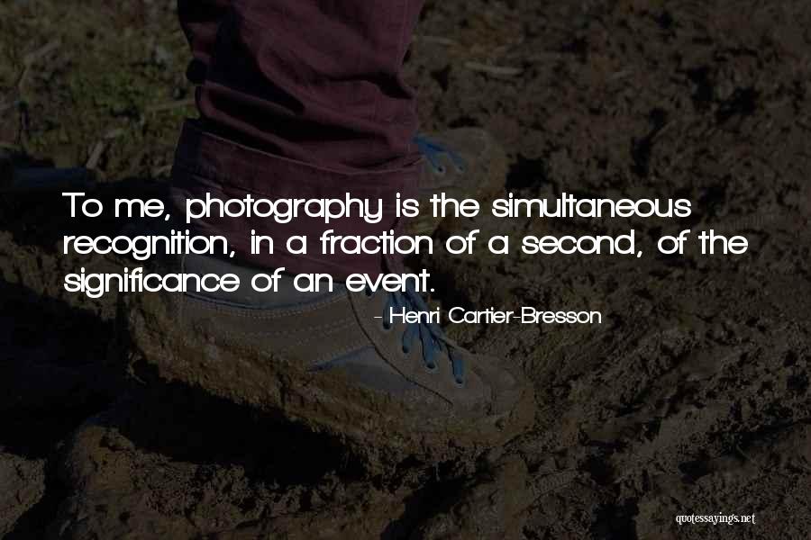 Recognition Art Quotes By Henri Cartier-Bresson Recognition Art Quotes By Henri Cartier-Bresson