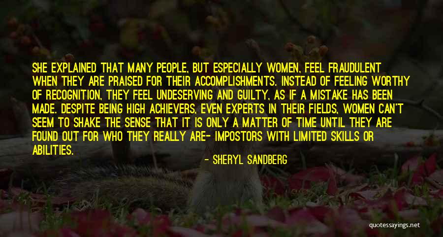 Recognition Quotes By Sheryl Sandberg