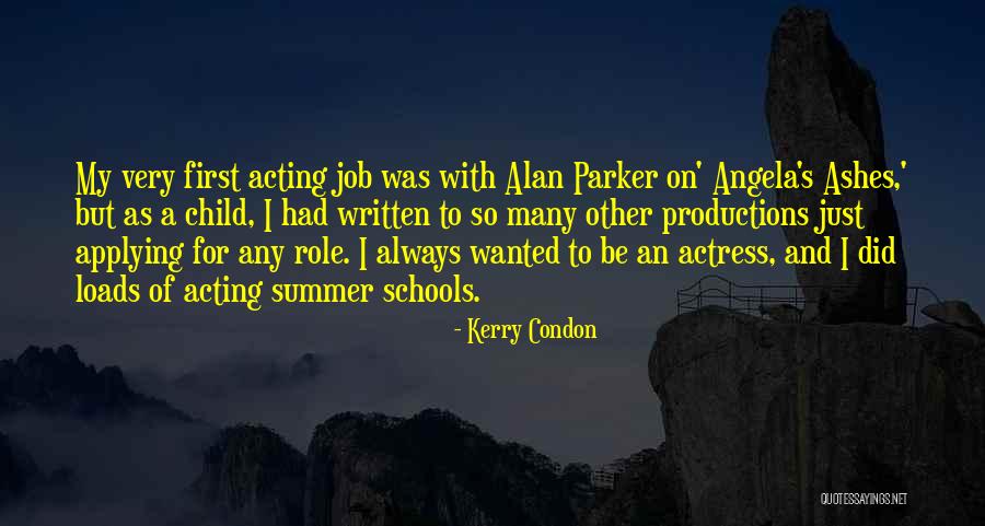 Recognition Theory Quotes By Kerry Condon Recognition Theory Quotes By Kerry Condon