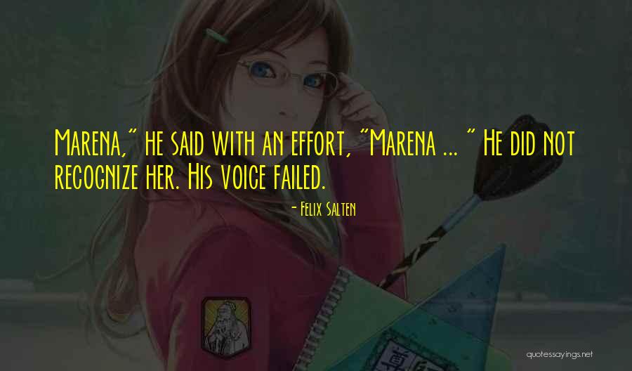 Recognize Effort Quotes By Felix Salten Recognize Effort Quotes By Felix Salten
