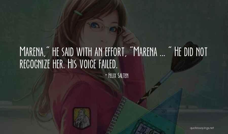 Recognize Her Quotes By Felix Salten Recognize Her Quotes By Felix Salten