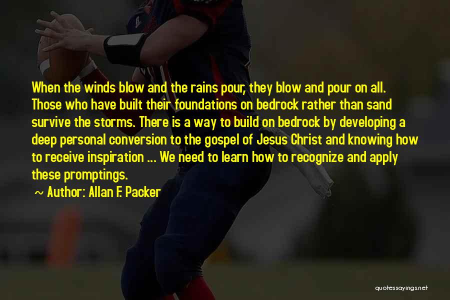 Recognize Jesus Quotes By Allan F. Packer