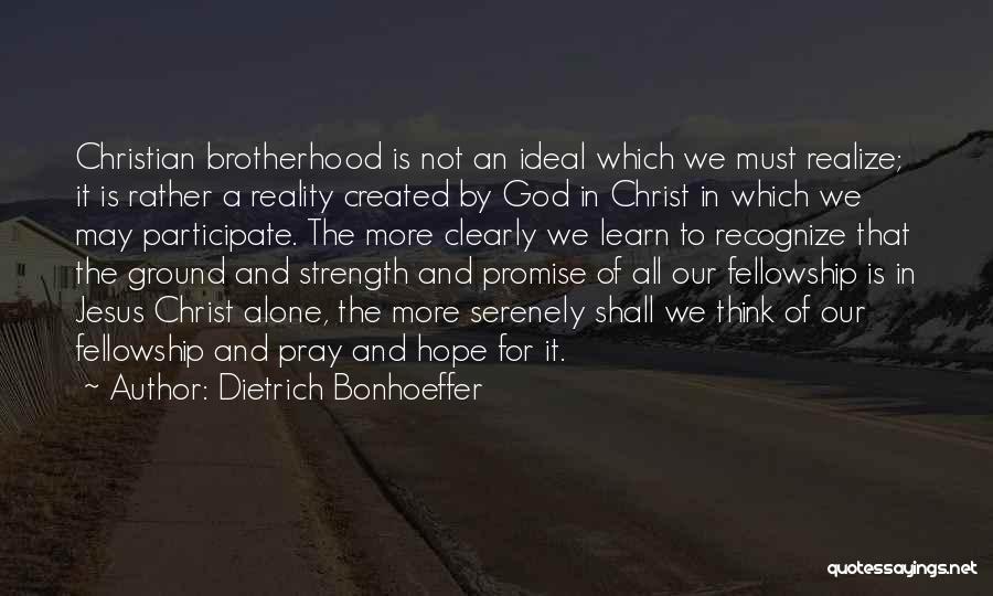 Recognize Jesus Quotes By Dietrich Bonhoeffer