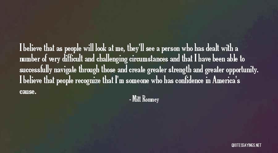 Recognize Me Quotes By Mitt Romney