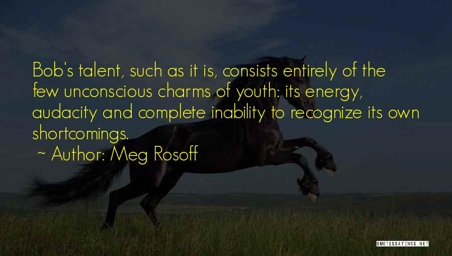 Recognize Talent Quotes By Meg Rosoff