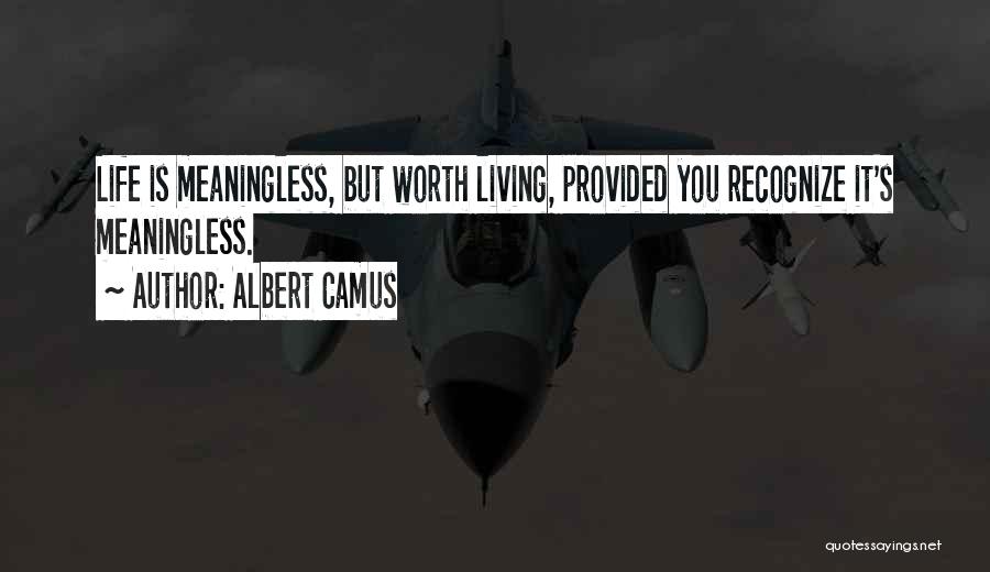 Recognize Your Worth Quotes By Albert Camus