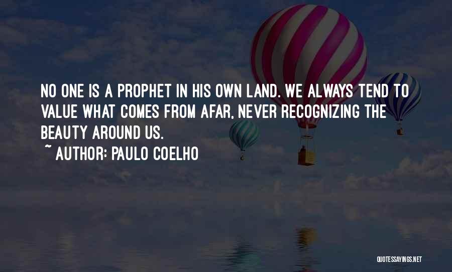 Recognizing Beauty Quotes By Paulo Coelho