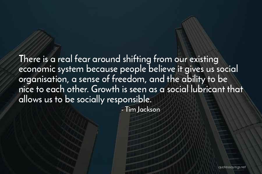 Recoins Quotes By Tim Jackson Recoins Quotes By Tim Jackson