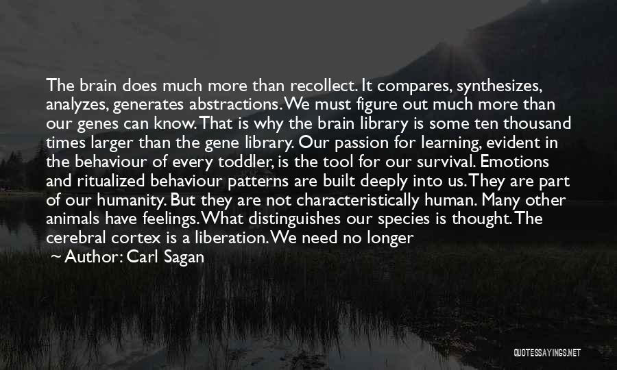 Recollect Quotes By Carl Sagan