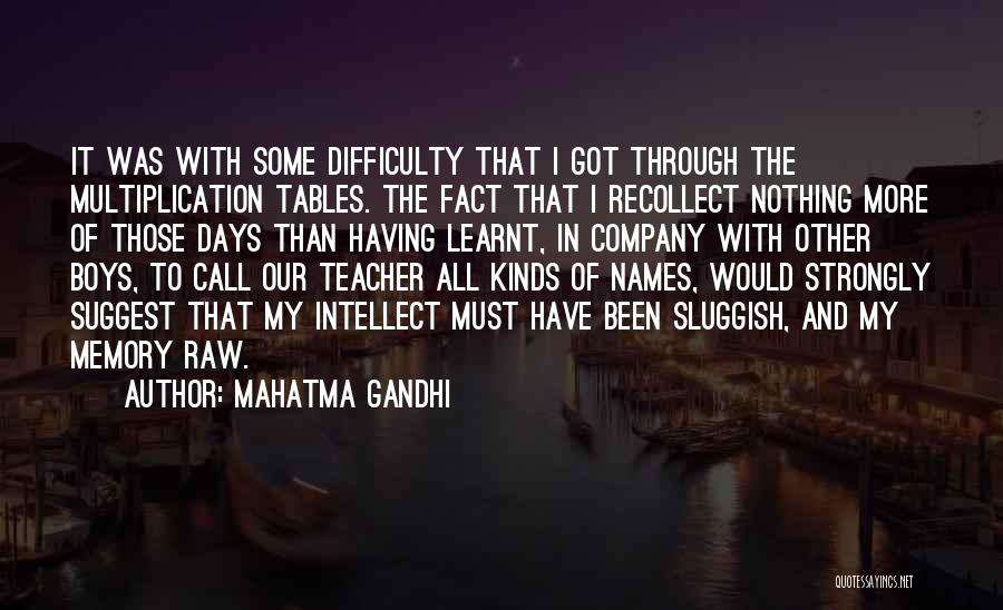 Recollect Quotes By Mahatma Gandhi