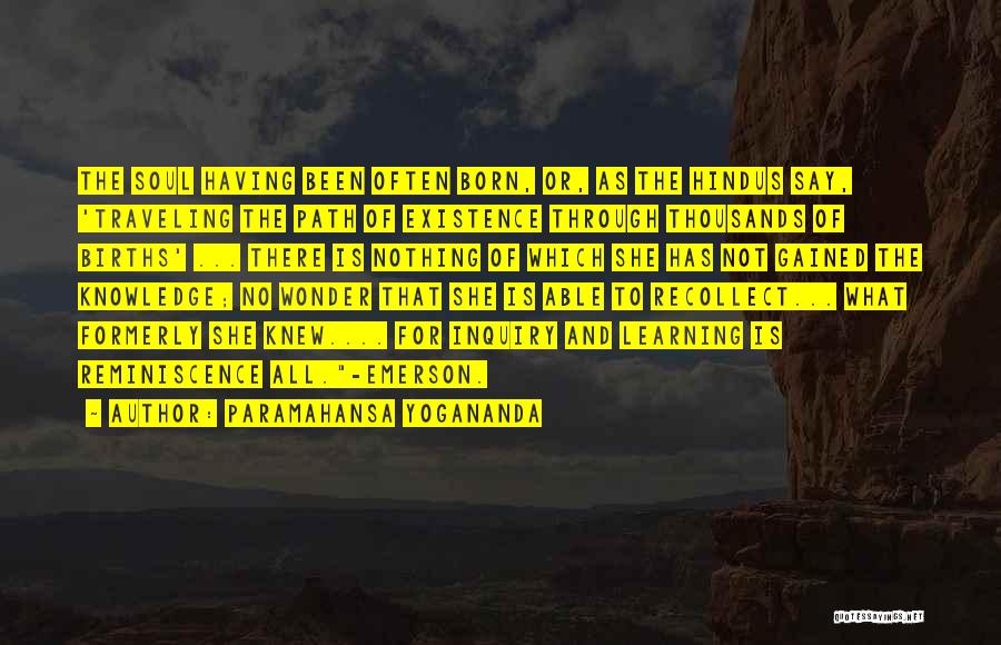 Recollect Quotes By Paramahansa Yogananda