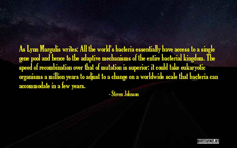 Recombination Quotes By Steven Johnson Recombination Quotes By Steven Johnson