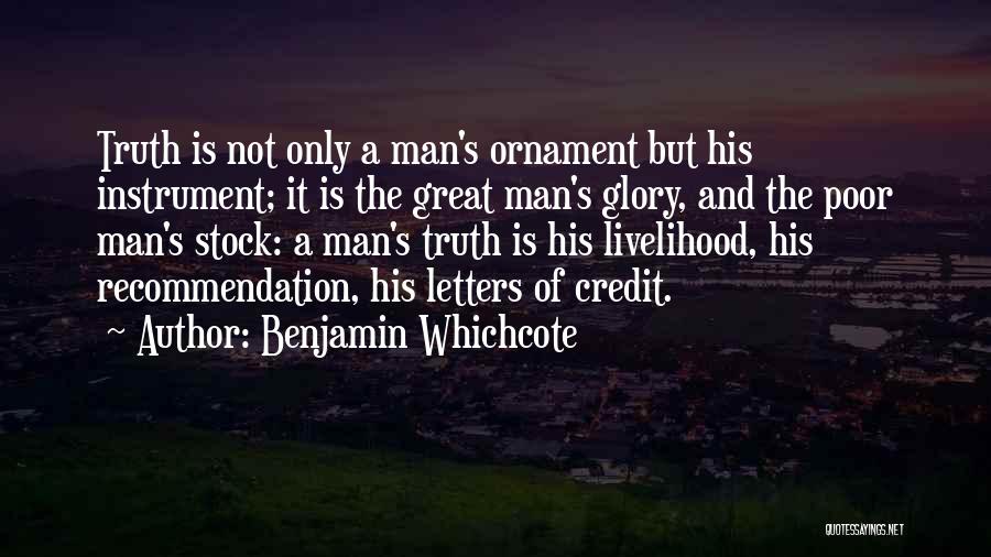 Recommendation Quotes By Benjamin Whichcote