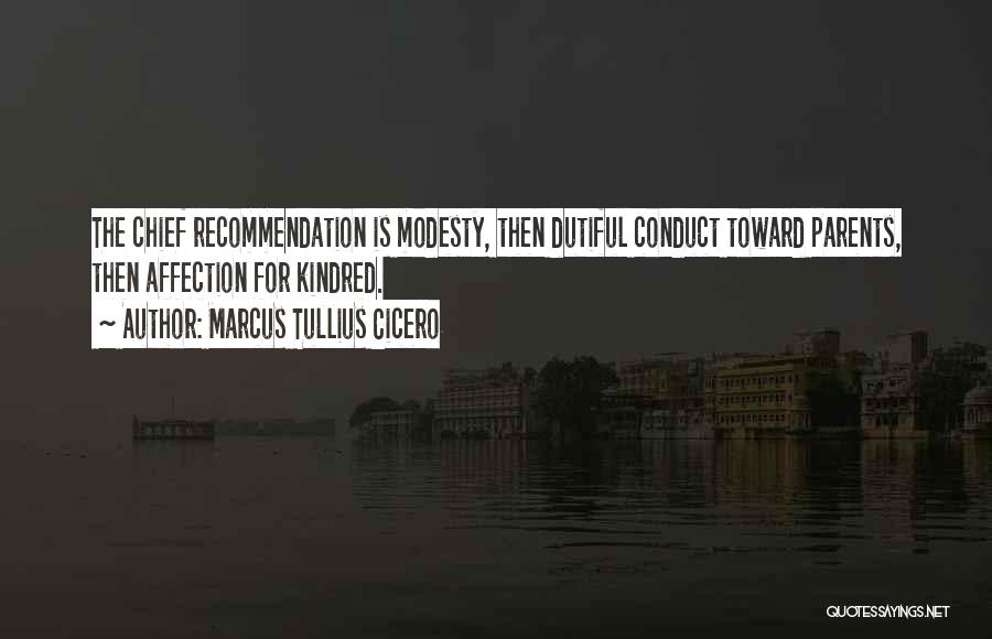 Recommendation Quotes By Marcus Tullius Cicero