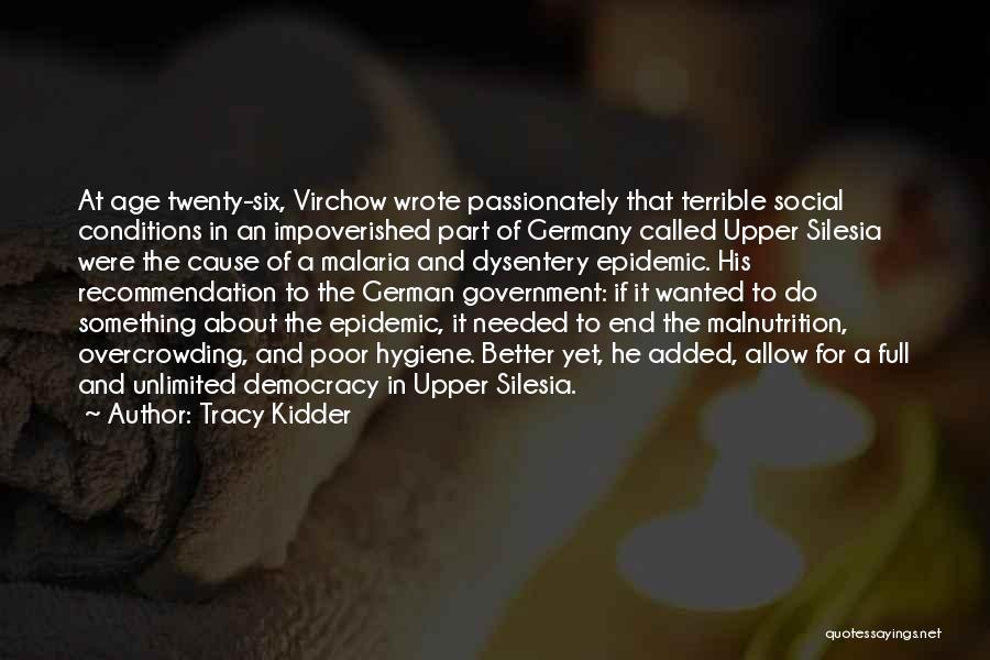 Recommendation Quotes By Tracy Kidder