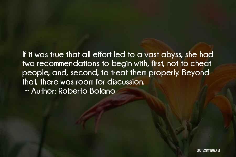 Recommendations Quotes By Roberto Bolano