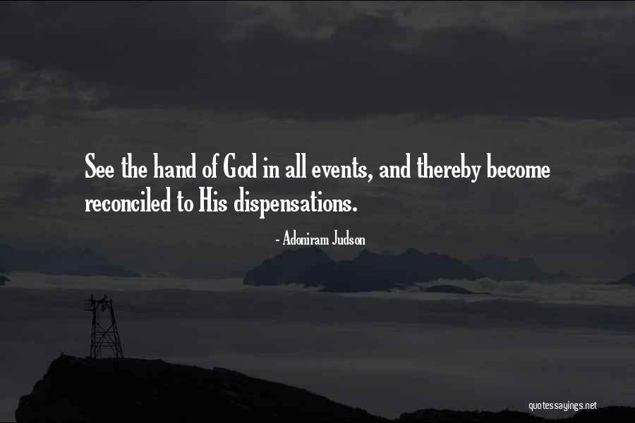 Reconciled To God Quotes By Adoniram Judson Reconciled To God Quotes By Adoniram Judson
