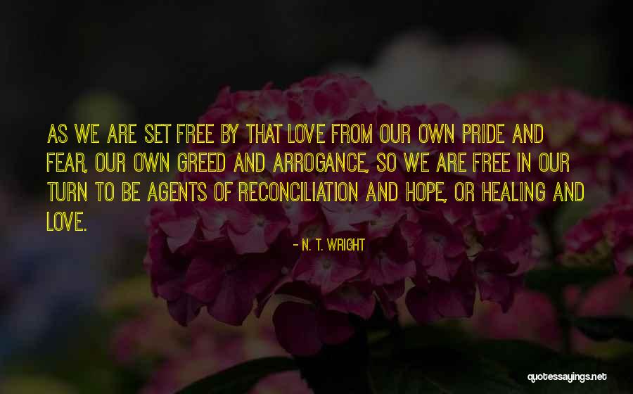 Reconciliation In Love Quotes By N. T. Wright Reconciliation In Love Quotes By N. T. Wright