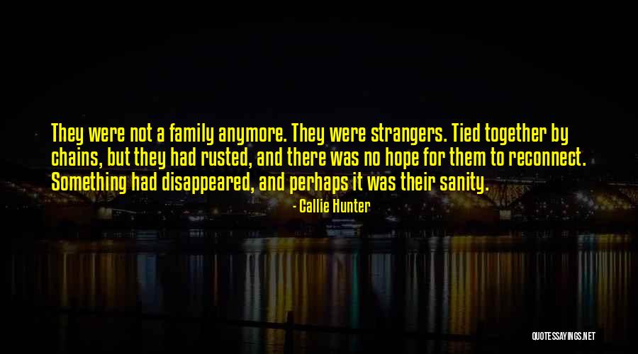 Reconnect With Family Quotes By Callie Hunter