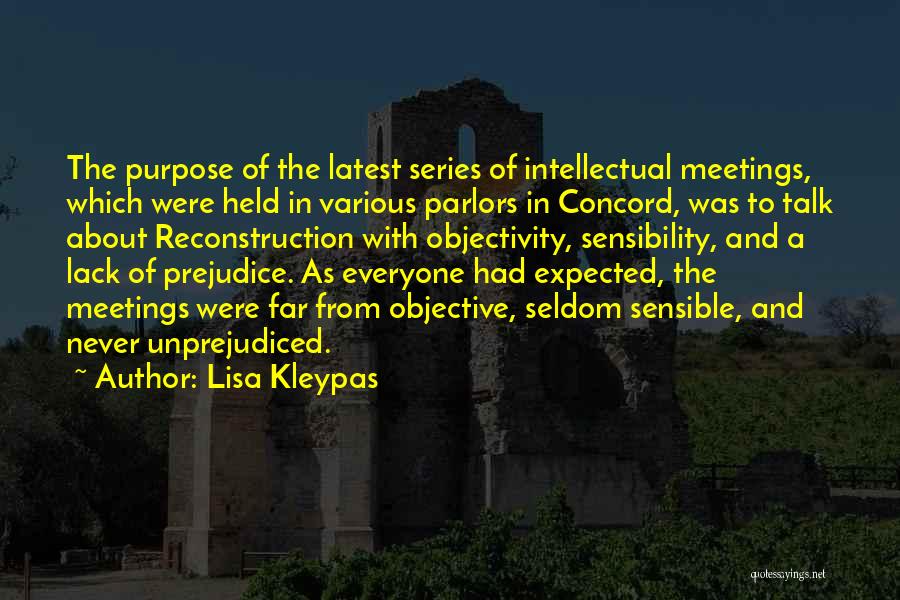 Reconstruction Quotes By Lisa Kleypas