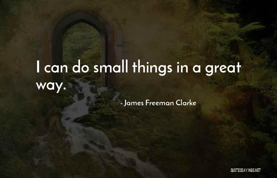 Recontextualized Quotes By James Freeman Clarke