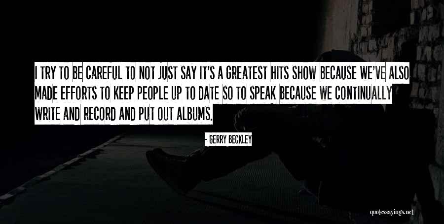 Record Albums Quotes By Gerry Beckley