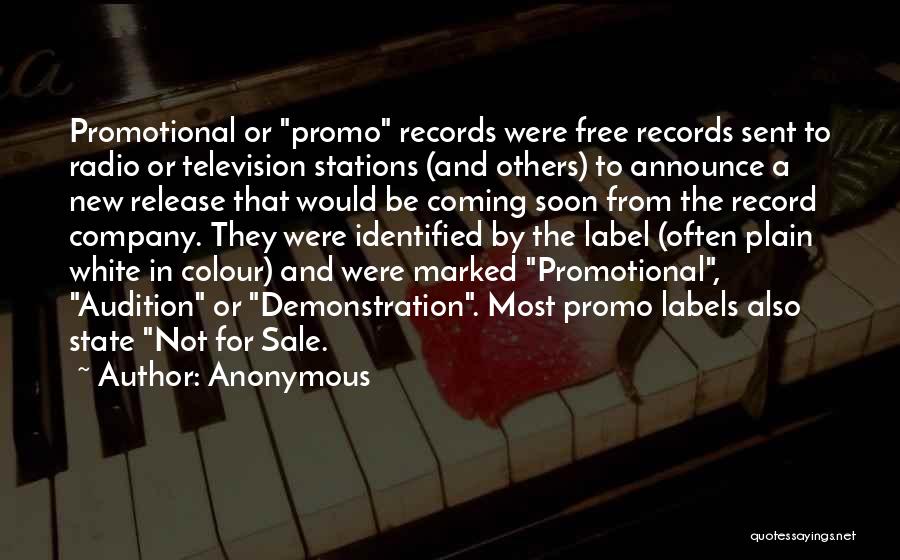 Record Labels Quotes By Anonymous