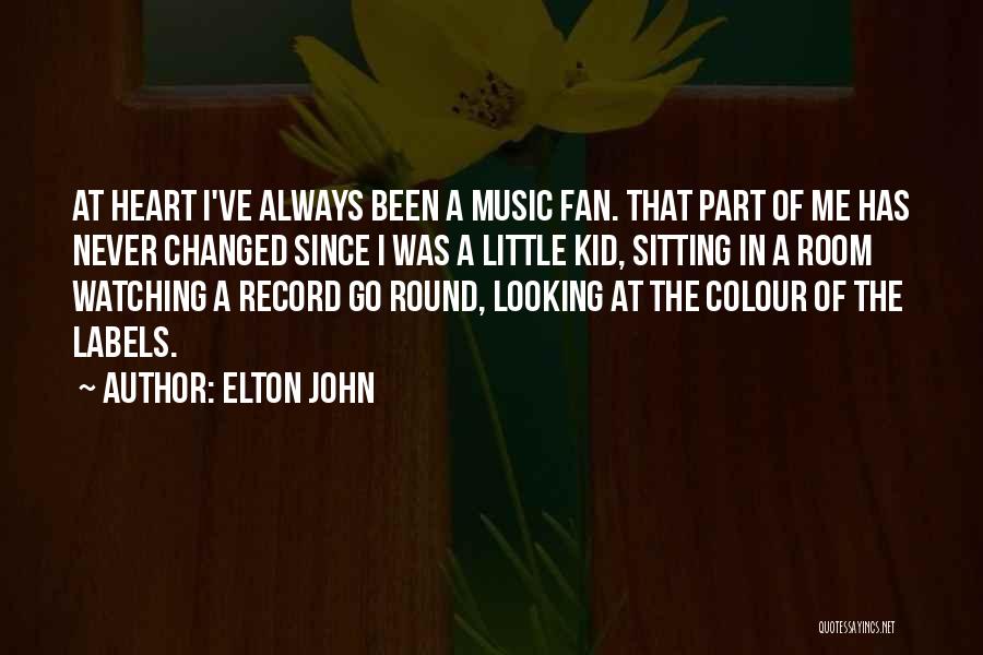 Record Labels Quotes By Elton John