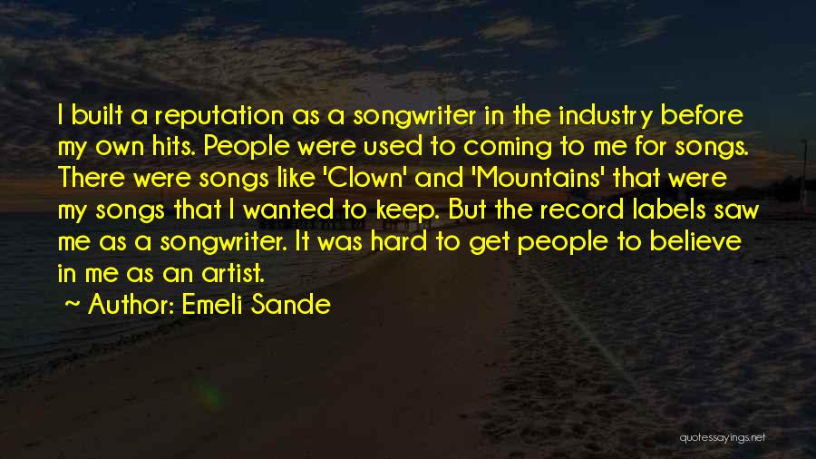 Record Labels Quotes By Emeli Sande