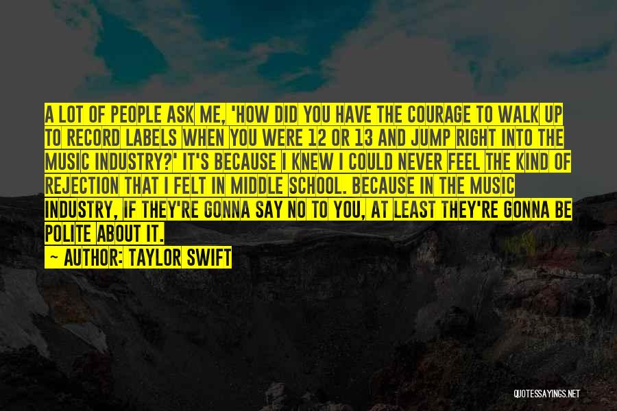 Record Labels Quotes By Taylor Swift