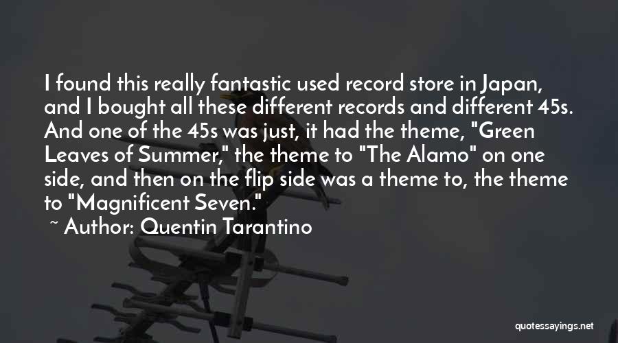 Record Store Quotes By Quentin Tarantino