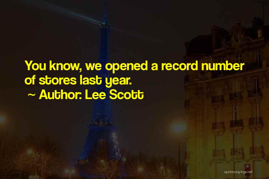 Record Stores Quotes By Lee Scott Record Stores Quotes By Lee Scott