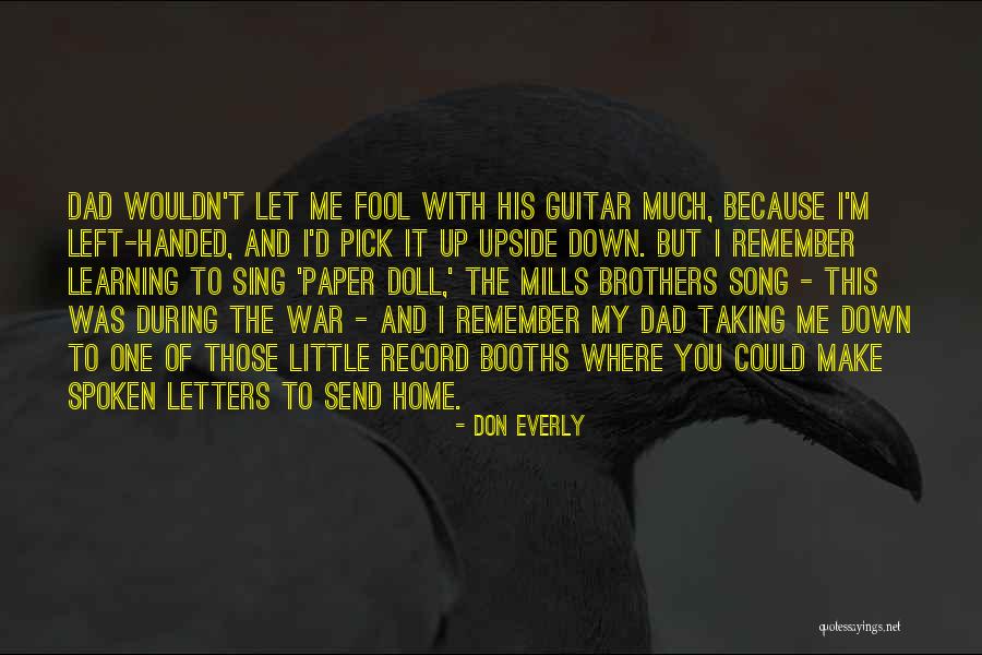 Record The Letters Quotes By Don Everly Record The Letters Quotes By Don Everly