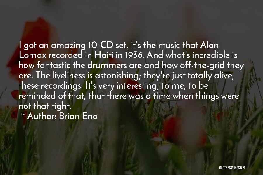 Recorded Music Quotes By Brian Eno