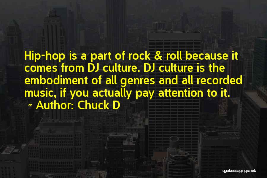 Recorded Music Quotes By Chuck D