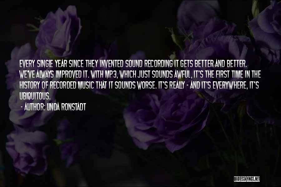 Recorded Music Quotes By Linda Ronstadt