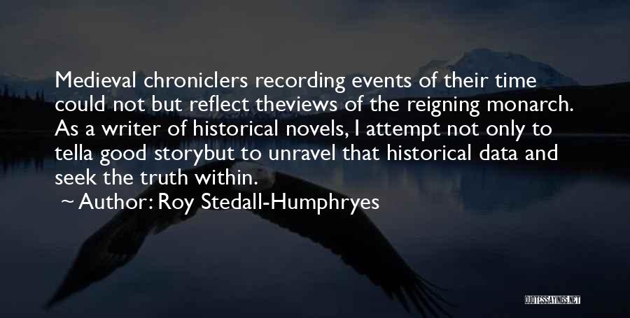 Recording Data Quotes By Roy Stedall-Humphryes