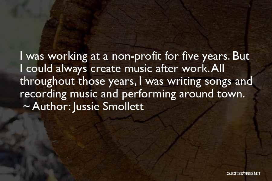 Recording Music Quotes By Jussie Smollett