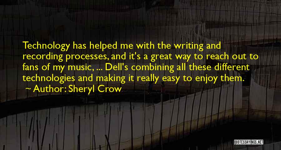 Recording Music Quotes By Sheryl Crow