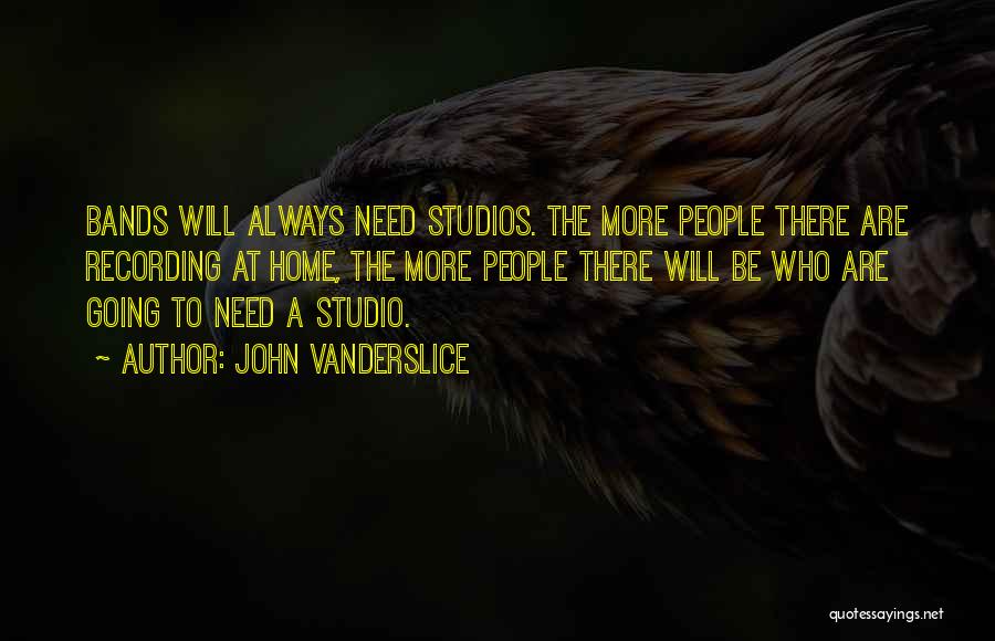 Recording Studios Quotes By John Vanderslice